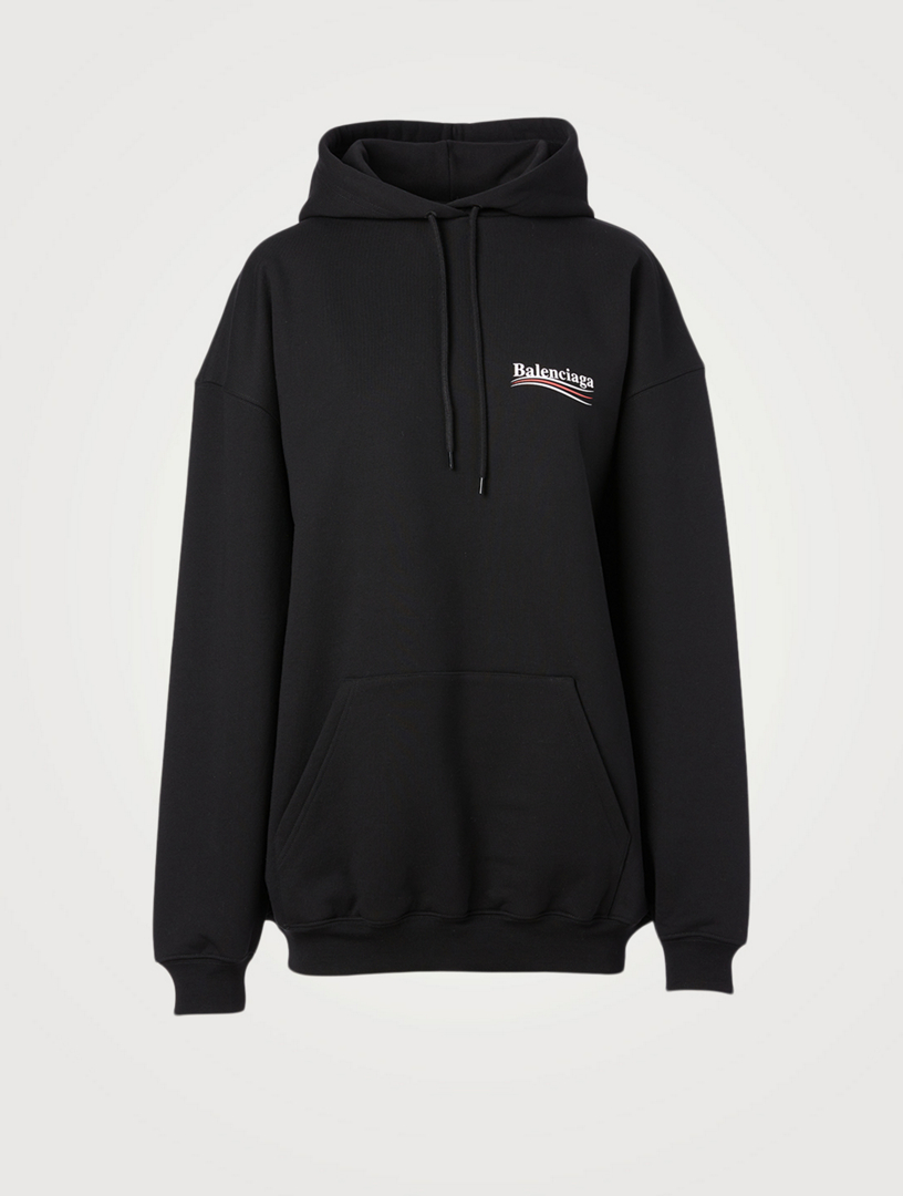 BALENCIAGA Political Campaign Oversized Hoodie | Holt Renfrew Canada