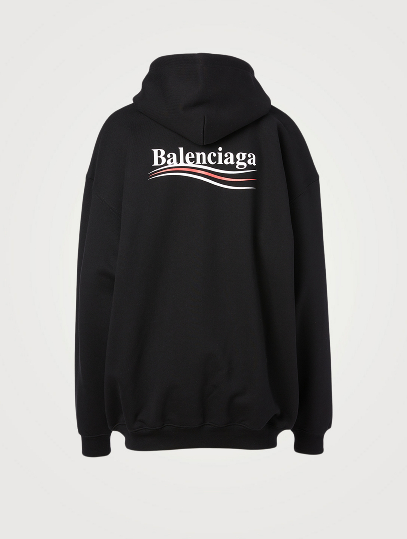 balenciaga campaign hoodie grey