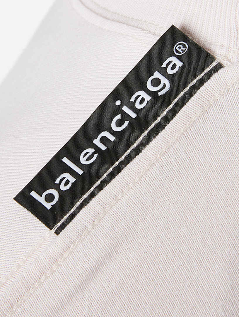 balenciaga t shirt label