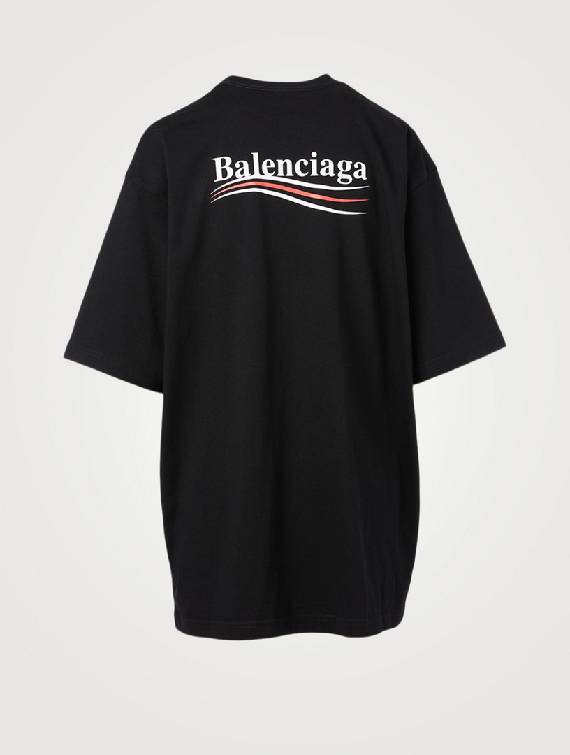 balenciaga t shirt womens brown