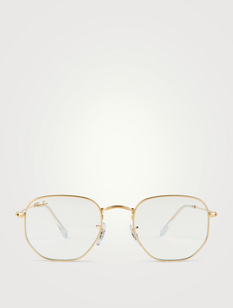 ray ban hexagonal optical