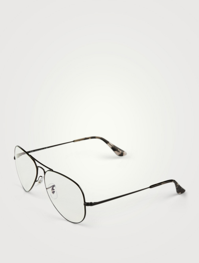 ray ban aviator optical glasses