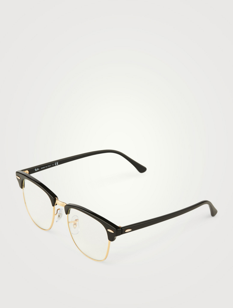 Ray Ban Clubmaster Optical Glasses With Blue Light Lenses Holt Renfrew Canada