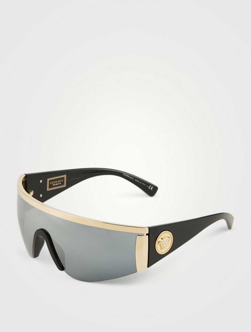 VERSACE Tribute Visor Shield Sunglasses Holt Renfrew Canada