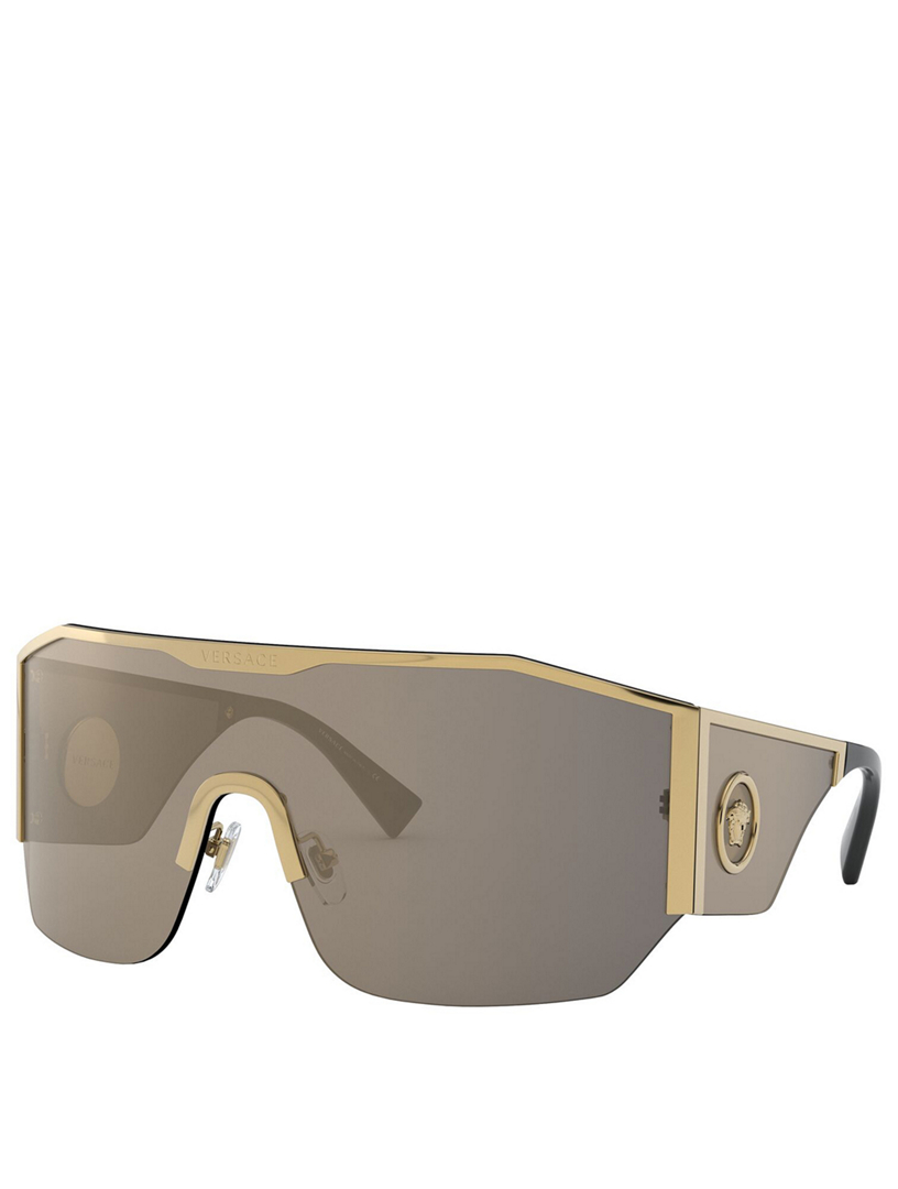 VERSACE Medusa Halo Shield Sunglasses Holt Renfrew Canada