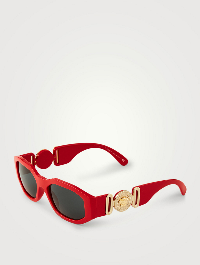 versace glasses red