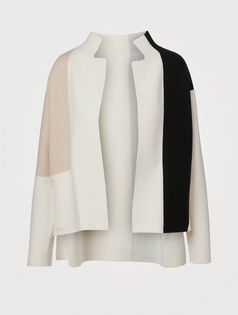 reversible cardigan