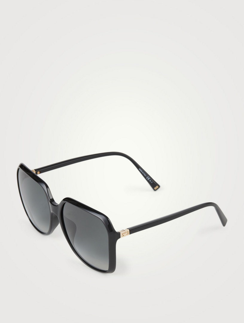 givenchy 55mm square sunglasses