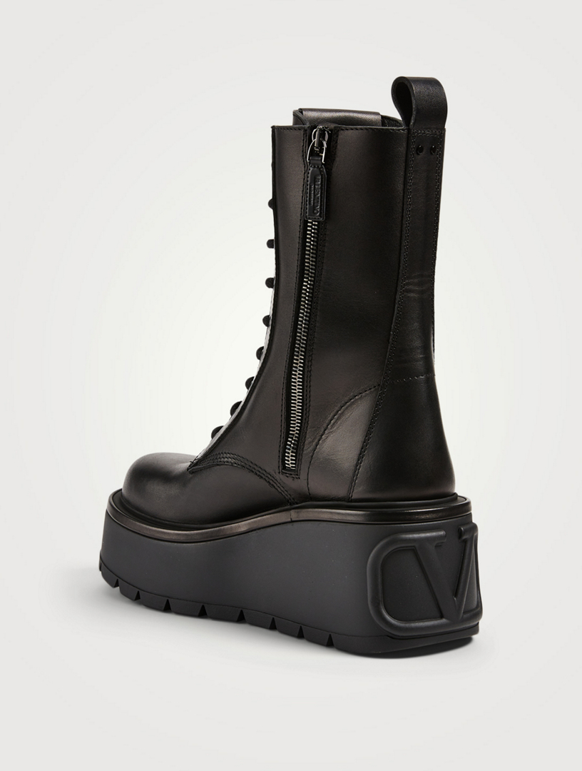 valentino platform boots