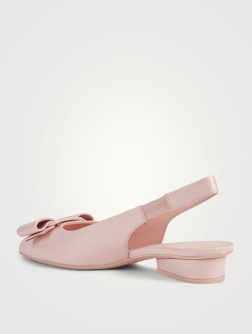 salvatore ferragamo slingback pumps