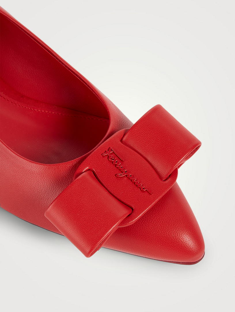 ferragamo viva flats