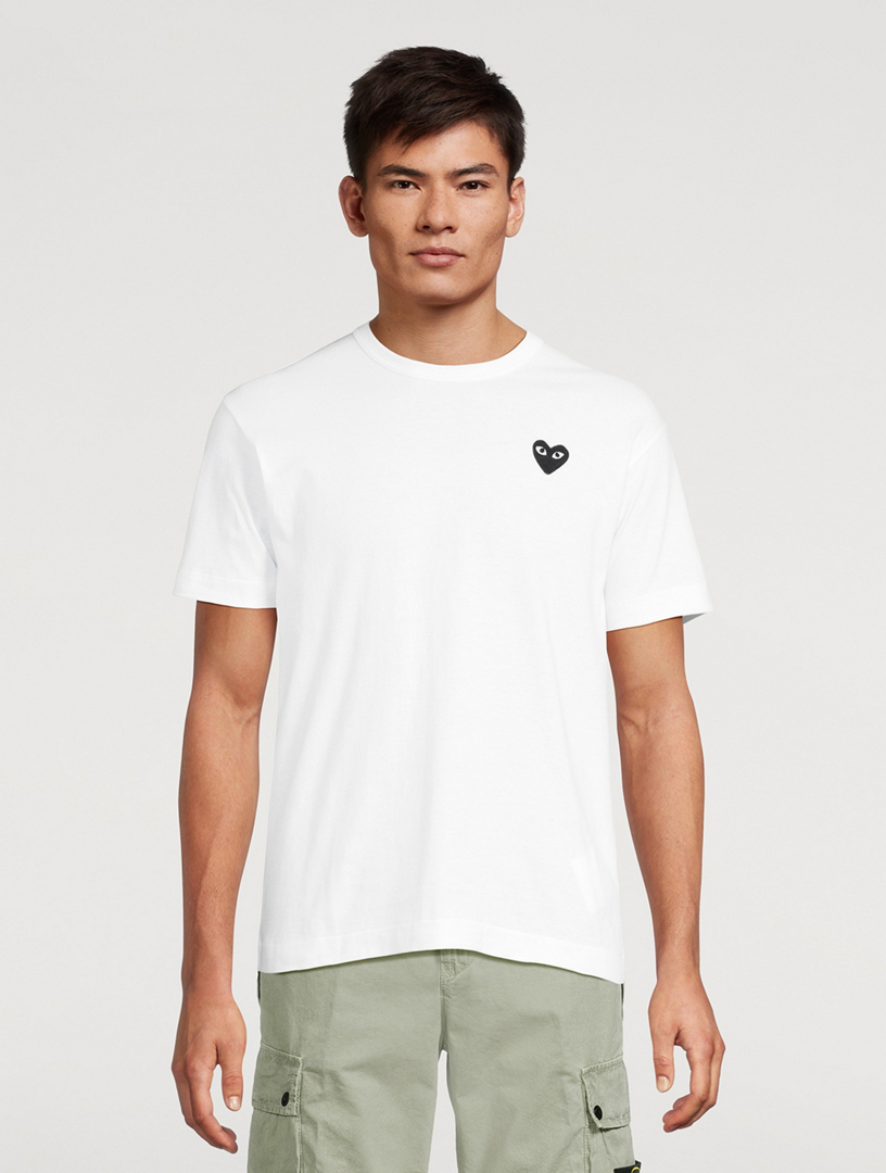 COMME DES GARÇONS PLAY Cotton Heart T-Shirt | Holt Renfrew Canada