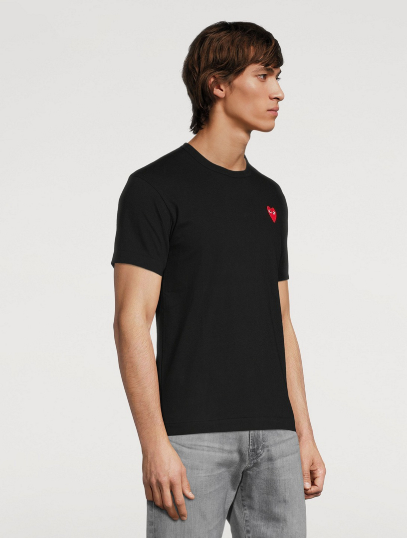 COMME DES GARÇONS PLAY Cotton Heart T-Shirt | Holt Renfrew Canada