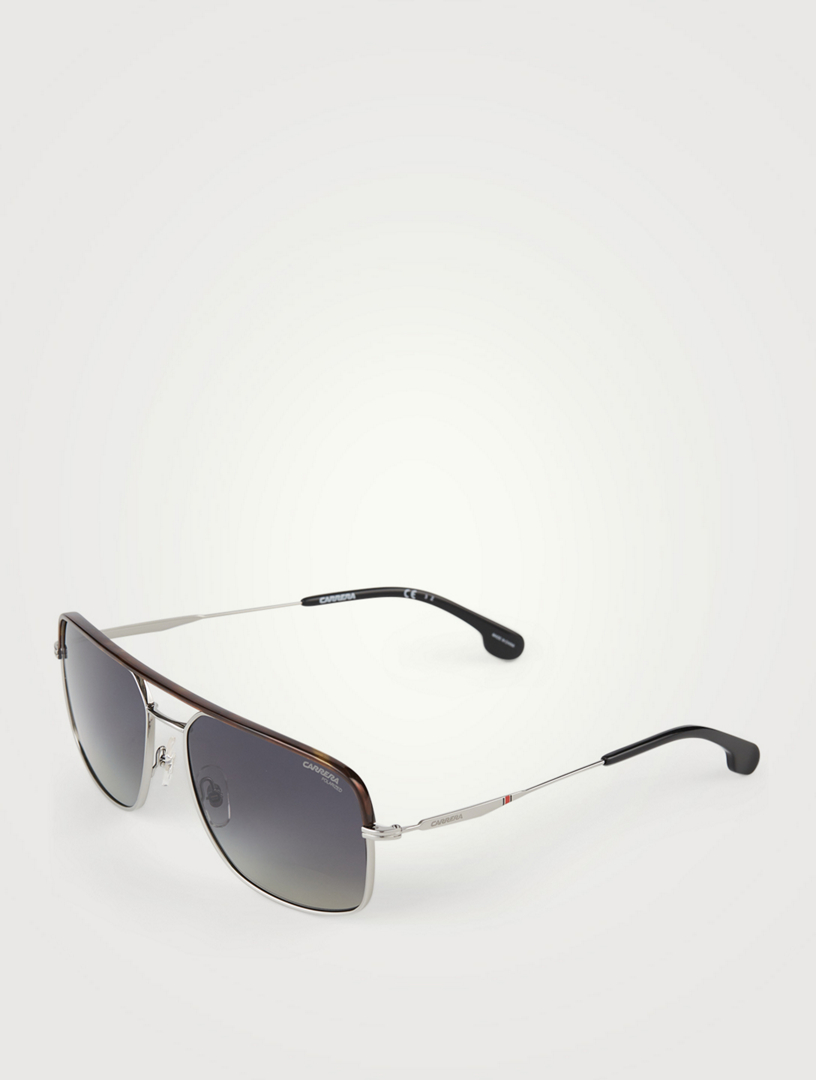 carrera square aviator sunglasses