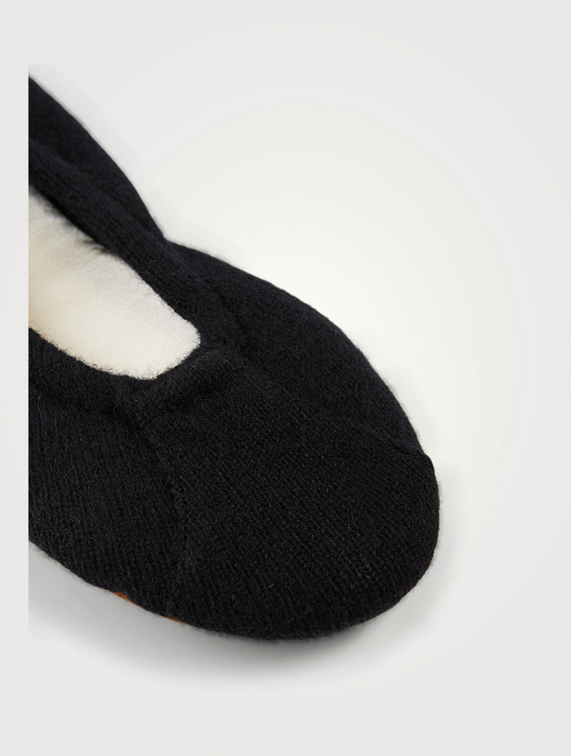 WHITE + WARREN Cashmere Ballet Slippers Holt Renfrew Canada