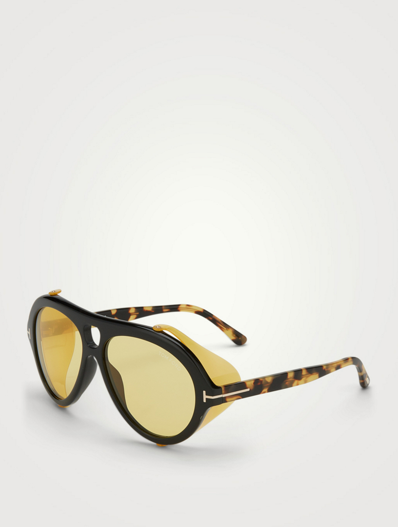 TOM FORD Neughman Aviator Sunglasses | Holt Renfrew Canada