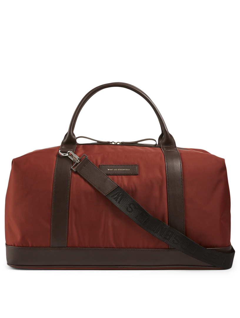 mens designer duffle