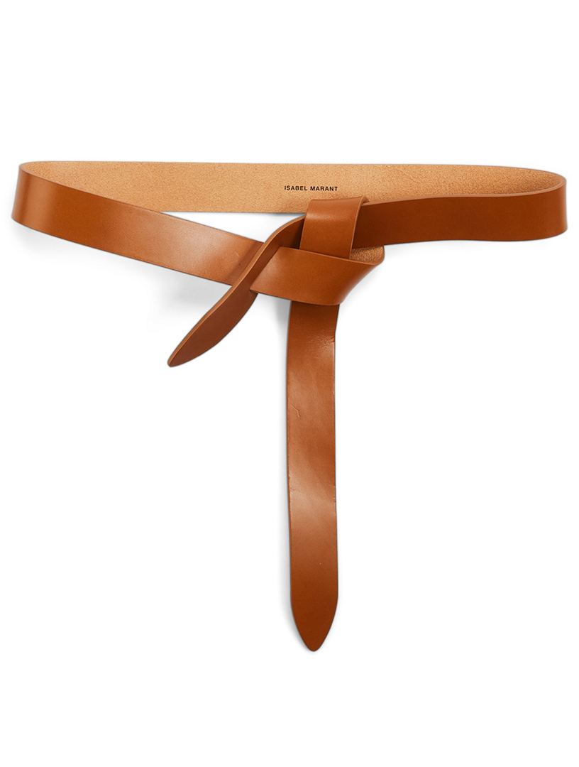 lecce leather belt