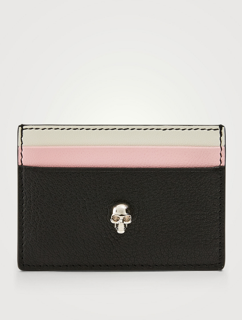 ALEXANDER MCQUEEN TriTone Leather Card Holder Holt Renfrew Canada