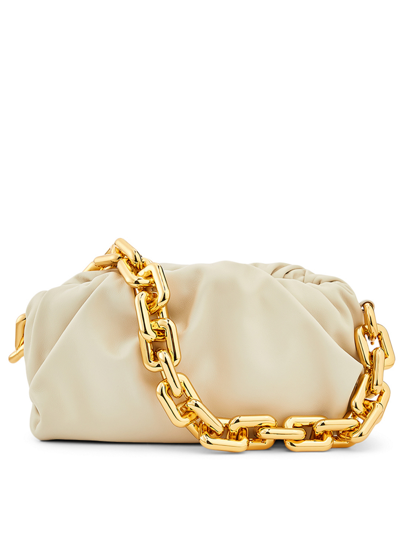 bottega veneta pouch with chain