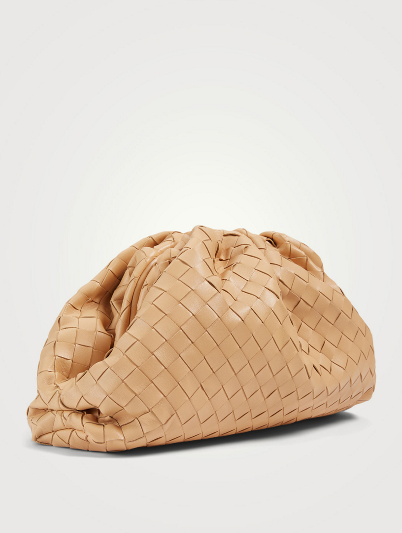 BOTTEGA VENETA The Pouch Intrecciato Leather Clutch Bag | Holt Renfrew ...