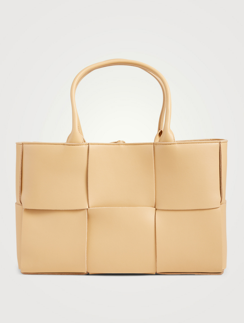 BOTTEGA VENETA Small Arco Maxi Intrecciato Leather Tote Bag | Holt ...