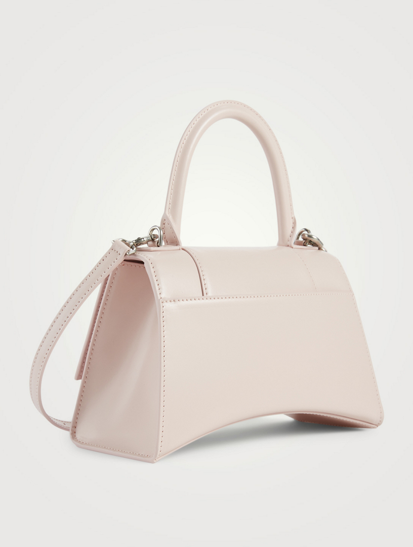 hot pink balenciaga hourglass bag
