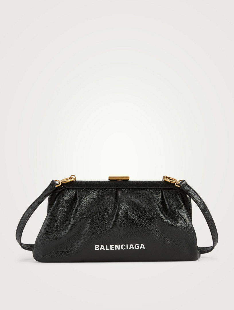 BALENCIAGA XS Cloud Leather Clutch Bag | Holt Renfrew Canada