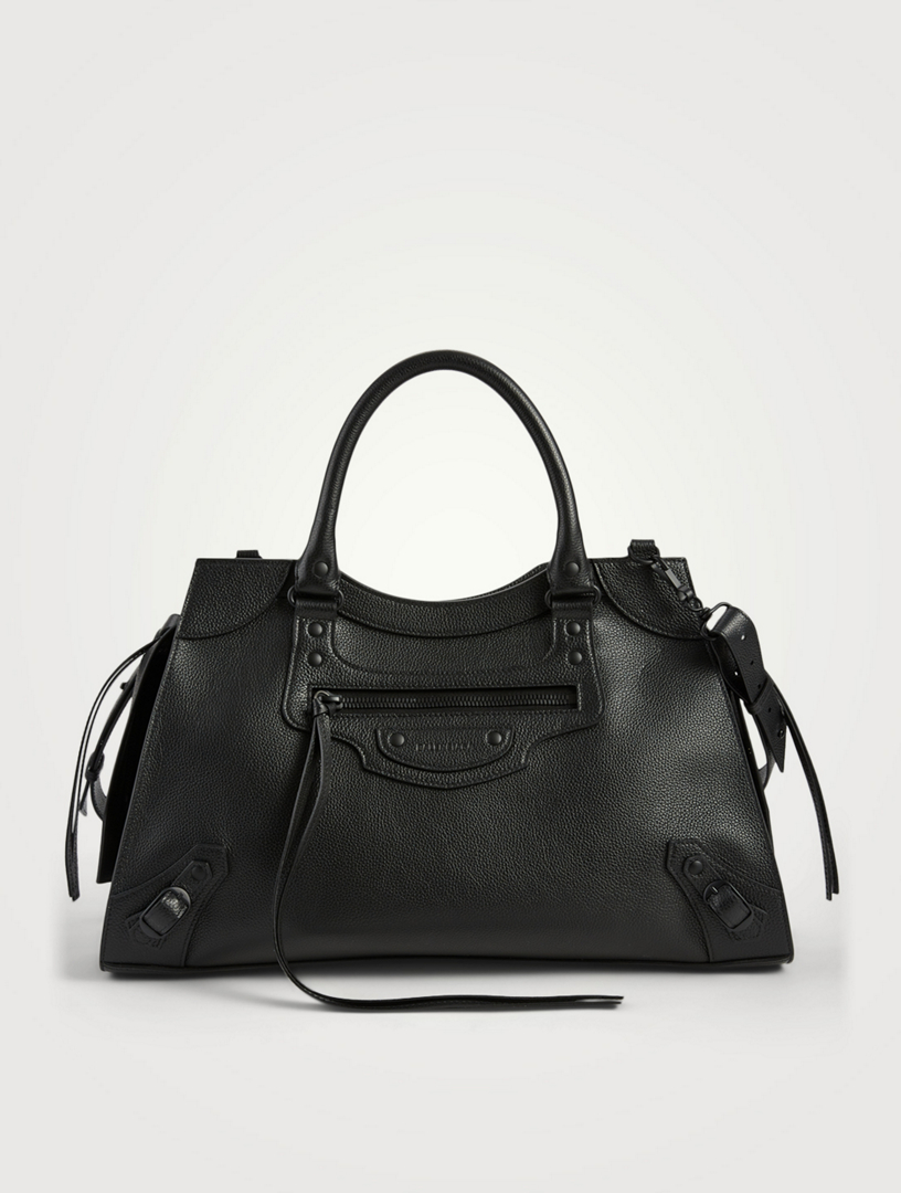 BALENCIAGA Medium Neo Classic Leather City Bag | Holt Renfrew Canada