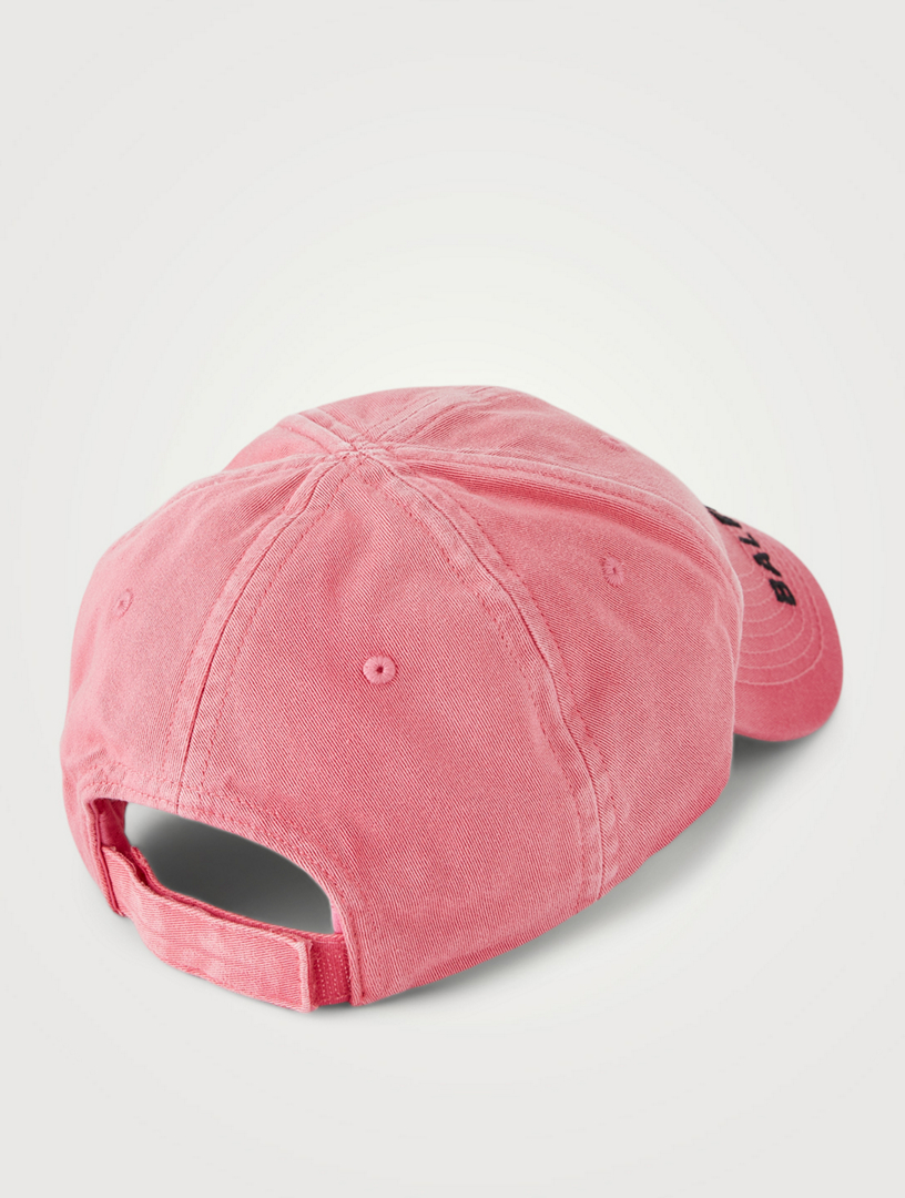 balenciaga pink cap