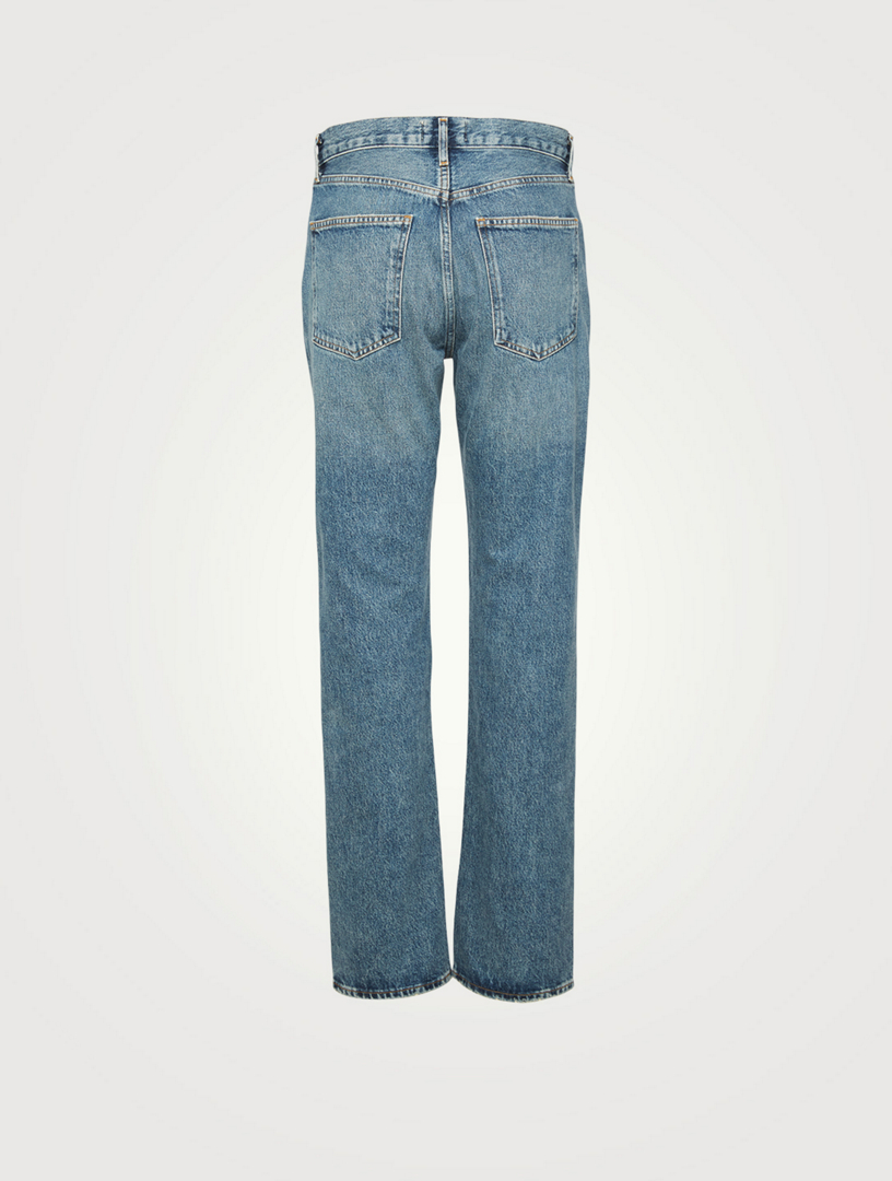 AGOLDE Lana Organic Cotton Straight-Leg Jeans | Holt Renfrew Canada