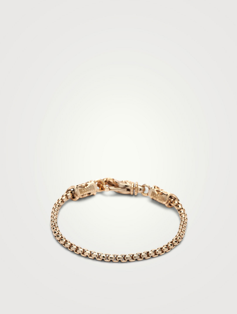 EMANUELE BICOCCHI 24K Goldplated Venetian Chain Bracelet Women's Metallic