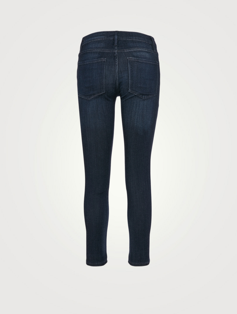 frame le skinny de jeanne crop