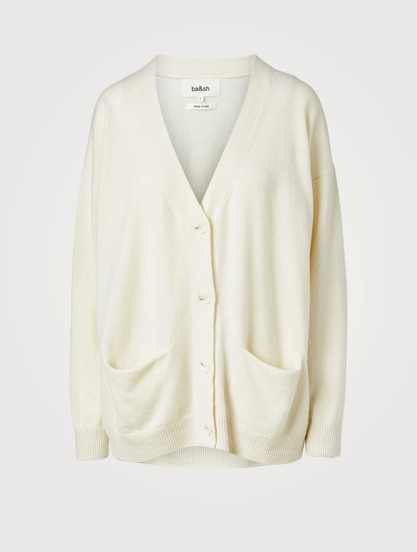 BA&SH Cayleb Cashmere Cardigan | Holt Renfrew Canada