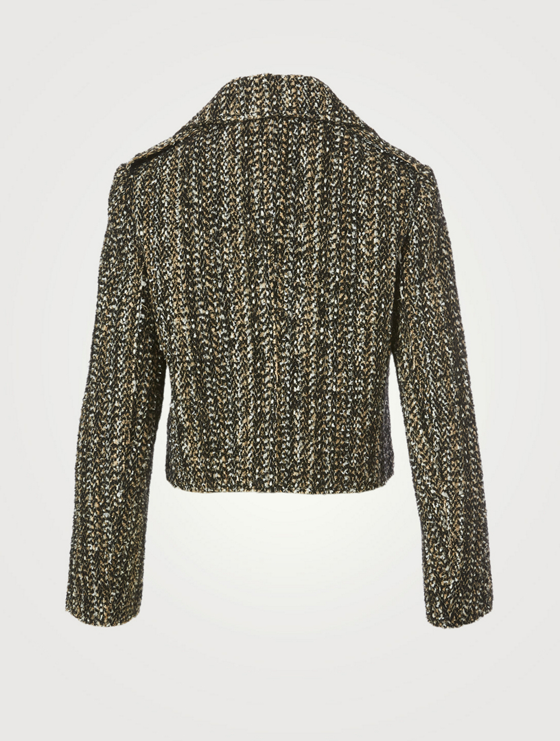 THEORY Tweed Cropped Jacket | Holt Renfrew Canada
