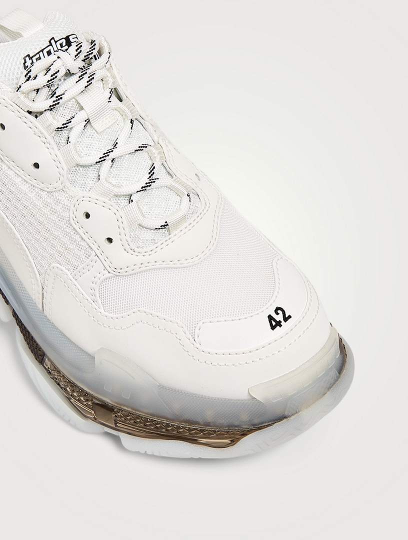 balenciaga triple s lace up