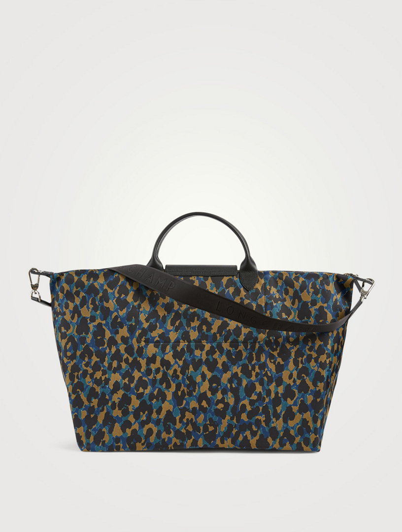 longchamp tiger print bag
