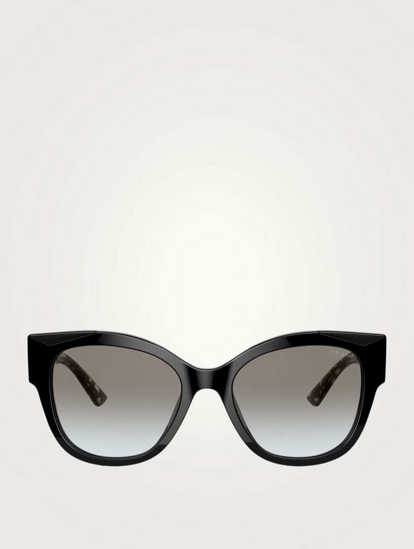 PRADA Monochrome Pillow Sunglasses | Holt Renfrew Canada