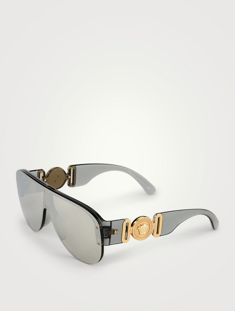 Versace Medusa Biggie Pilot Sunglasses Holt Renfrew Canada