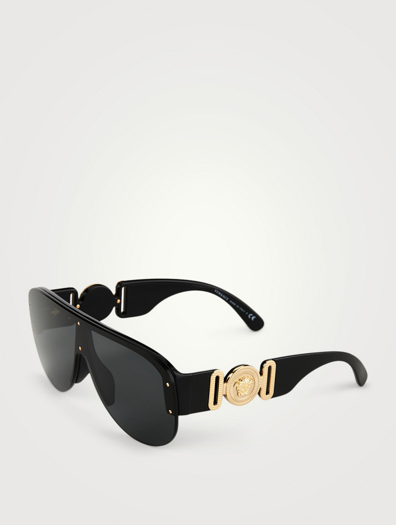 Versace Medusa Biggie Pilot Sunglasses Holt Renfrew Canada 