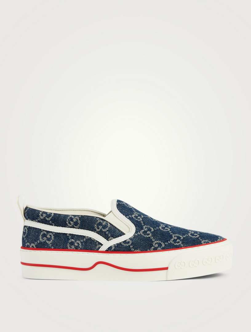 gucci denim shoes