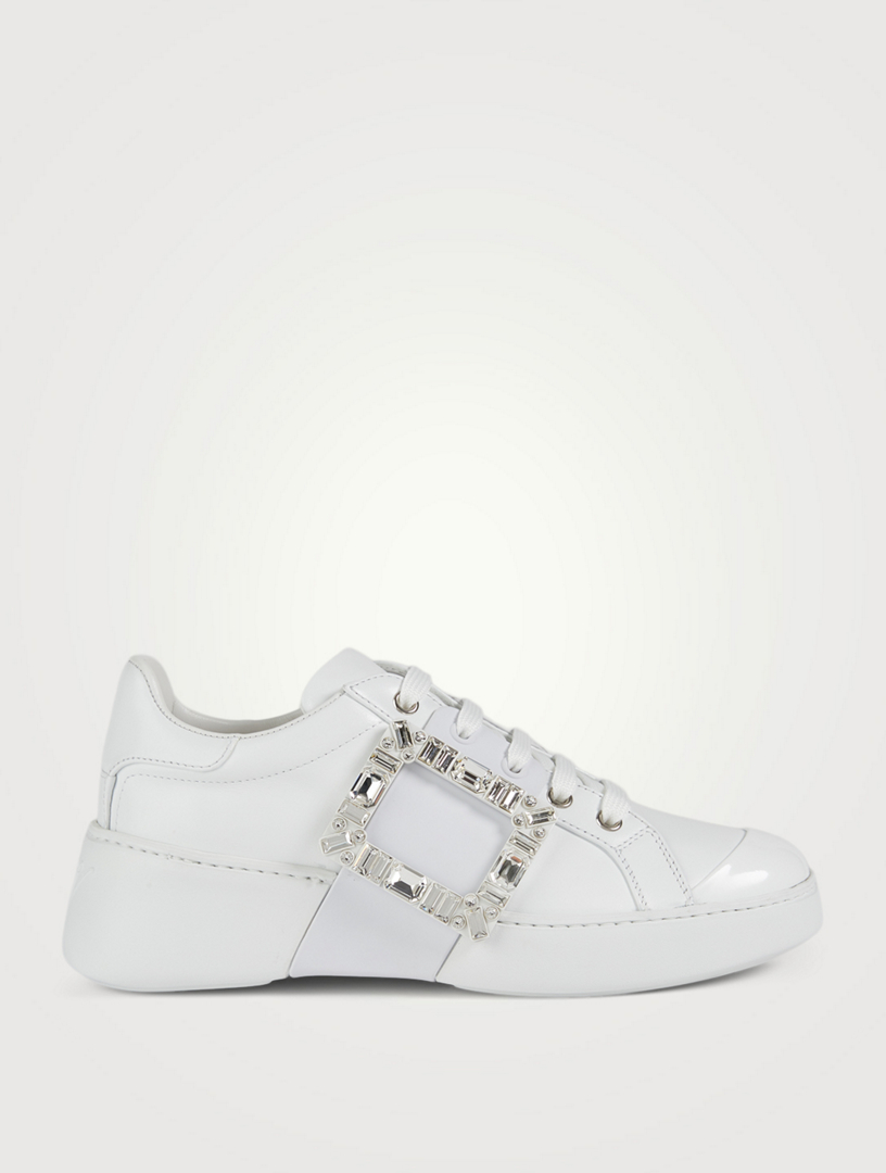 roger vivier buckle sneaker