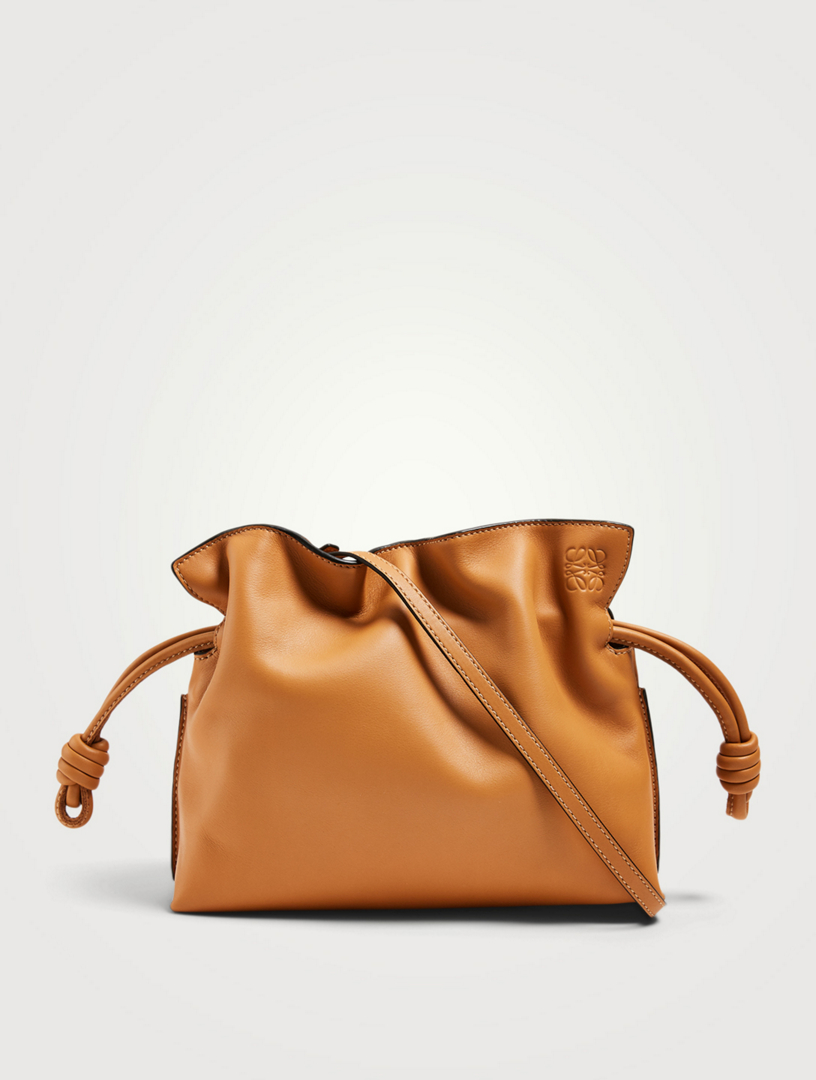 LOEWE Mini Flamenco Leather Clutch Bag | Holt Renfrew Canada