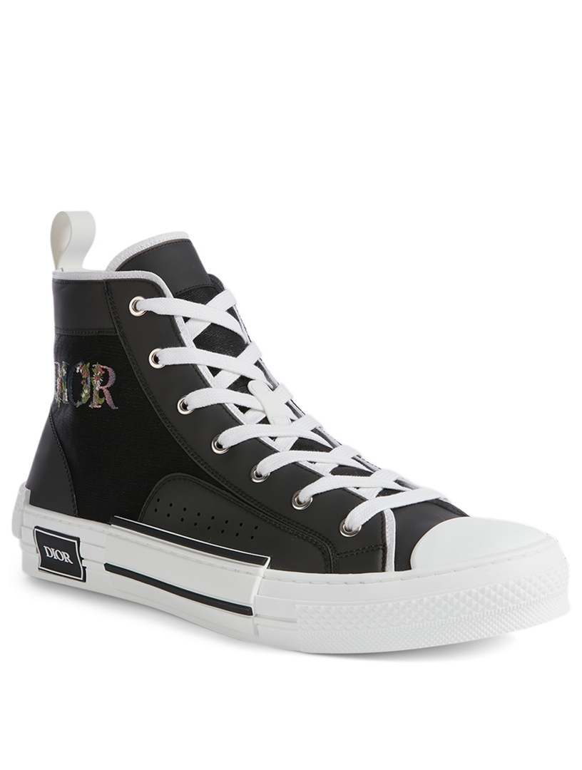 dior flower sneakers