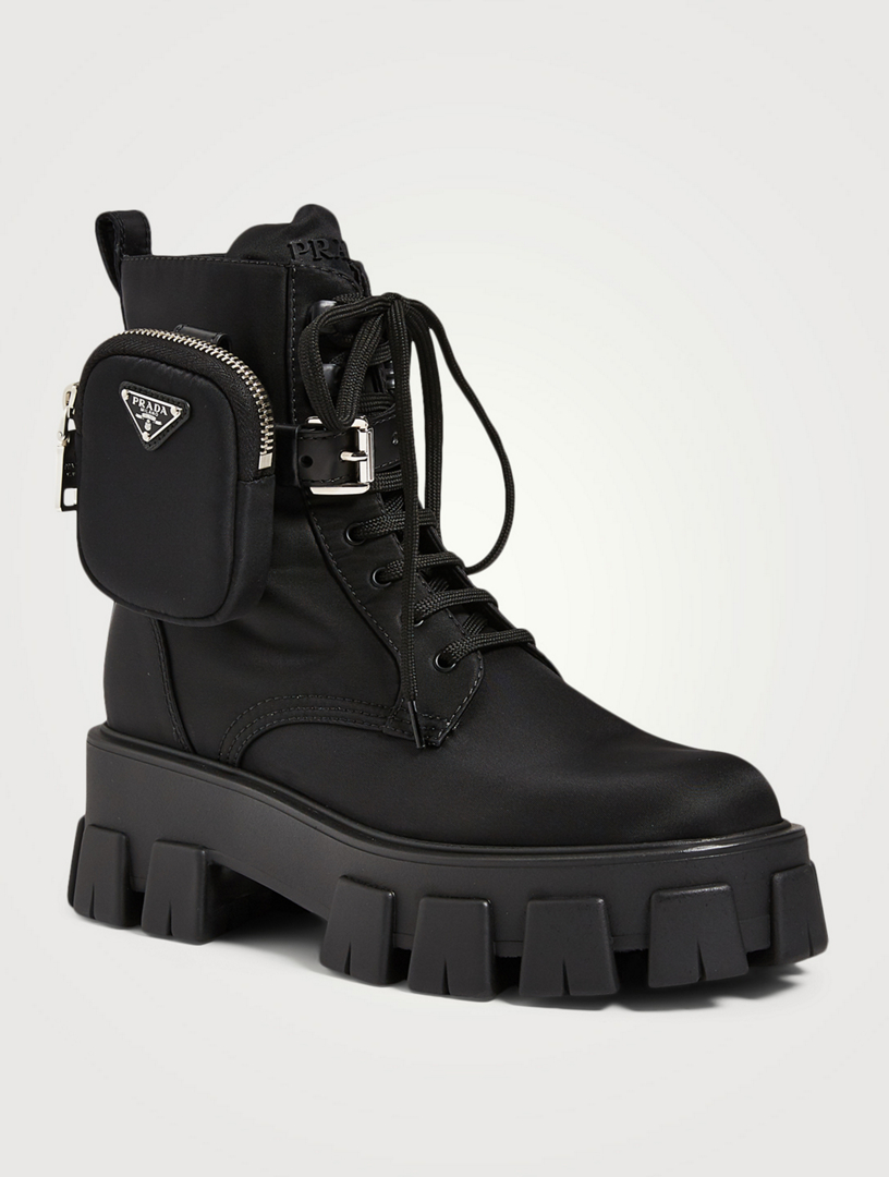 prada nylon boots