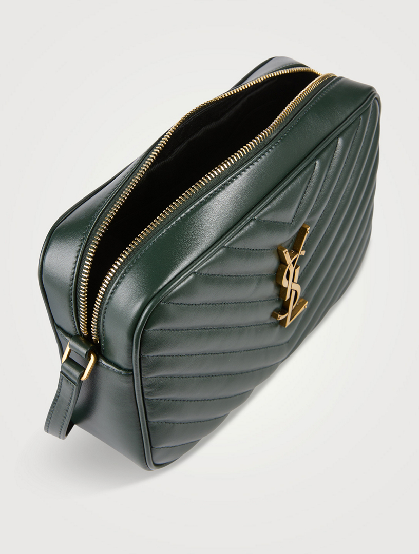 medium lou ysl monogram leather camera bag