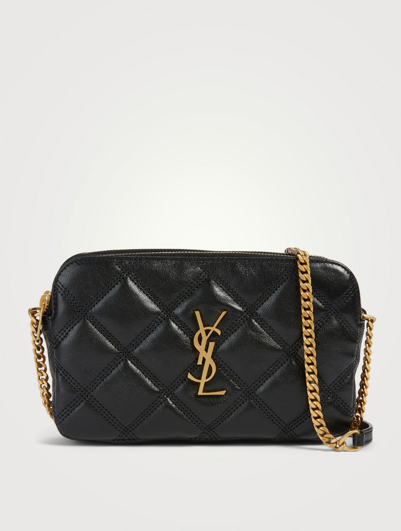SAINT LAURENT Mini Becky YSL Monogram Leather Crossbody Bag Holt Renfrew Canada