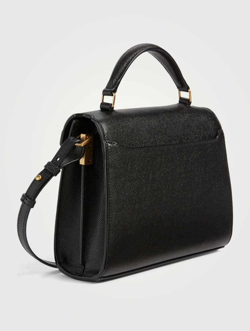 saint laurent cassandra mini top handle bag