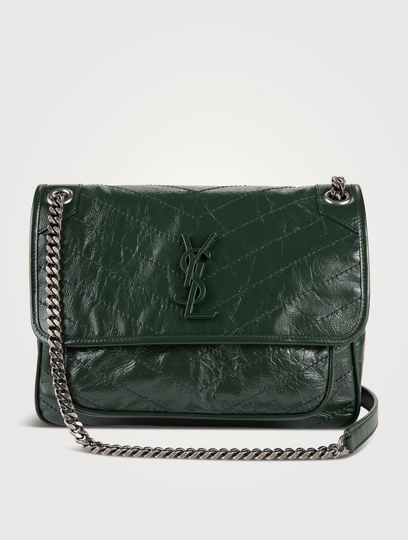 ysl niki bag green