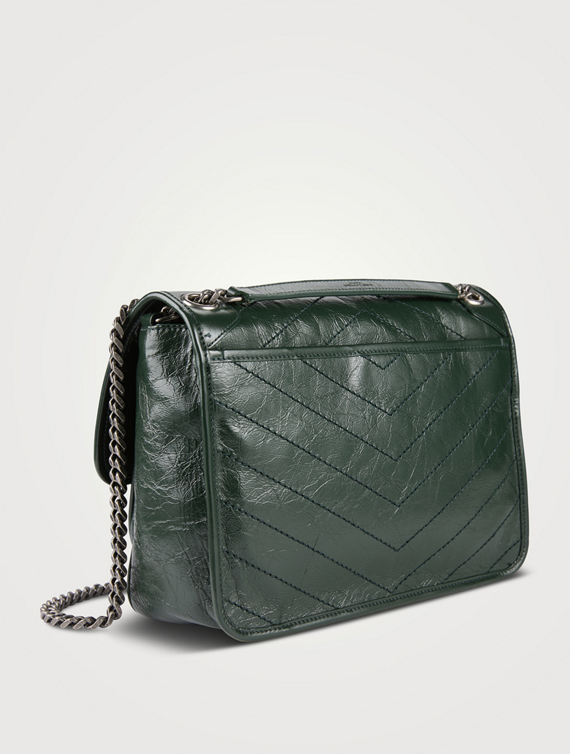 ysl niki bag green